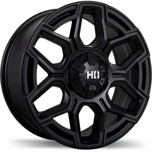 Fast HD – Thunder – Black – 17″x8″ 20mm – All weather Wheels – F224A-1780-31FN+20C726